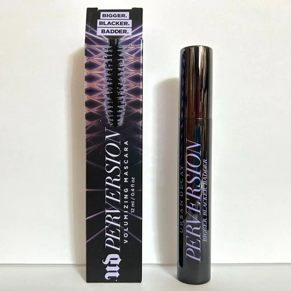 URBAN DECAY PERVERSION VOLUMIZING MASCARA BIGGER BLACKER BADDER 0.4 Oz